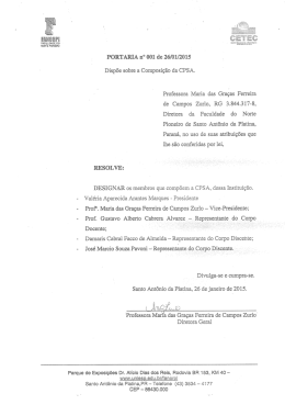realizar - UNIESP - Faculdade do Norte Pioneiro FANORPI