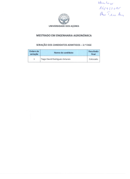 mestrado em engenharia agronómica