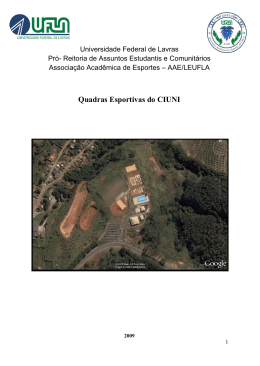 Revitaliza&ccedil;&atilde;o CIUNI