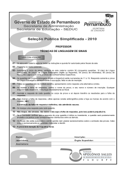 Prova - Calcule Mais
