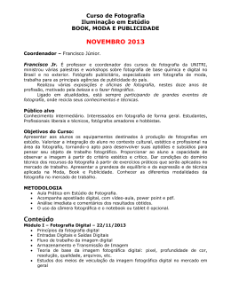 1 - CURSO DE FOTOGRAFIA DIGITAL INTENSIVO