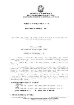 presid&ecirc;ncia da rep&uacute;blica controladoria