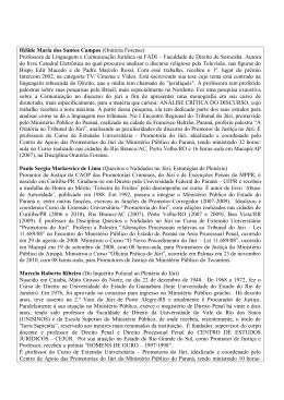 H&eacute;lide Maria dos Santos Campos (Orat&oacute;ria Forense)