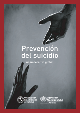 Prevención del suicidio – un imperativo global