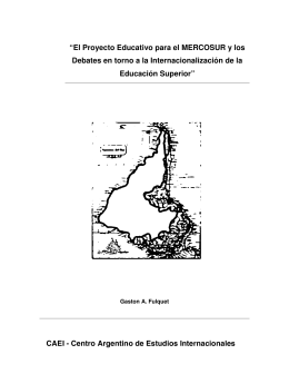21_GAST&Oacute;N A. FULQUET- El Proyecto Educativo para el