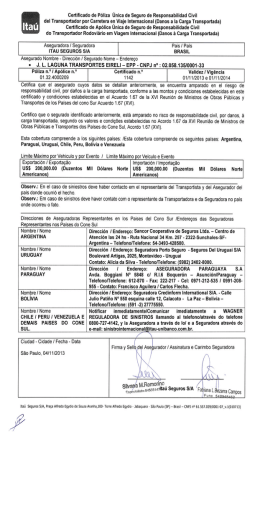 Seguro Internacional