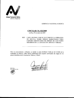 Aduana Nacional de Bolivia