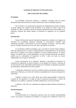 Academias de Ingenier&iacute;a de Iberoamericana
