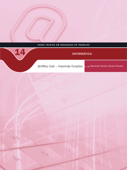 Inform&aacute;tica XIV - Rede e-Tec