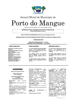 Prefeitura Municipal de Porto do Mangue