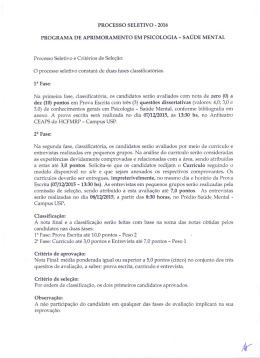 Psicologia em Saúde Mental