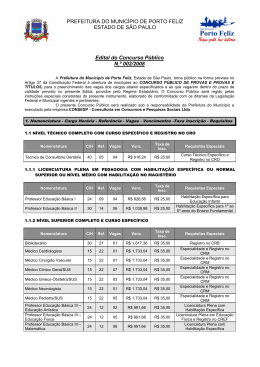Abertura Edital de Abertura