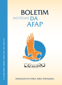 BOLETIM AFAP - Força Aérea Portuguesa