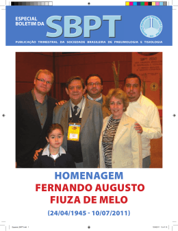 Especial &ndash; Fernando Fiuza