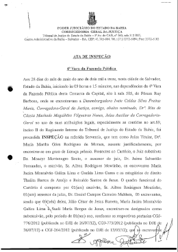 4ª Vara da Fazenda Pública - Tribunal de Justiça do Estado da Bahia