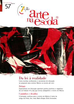 Janeiro a Mar&ccedil;o de 2010 - Instituto Arte na Escola