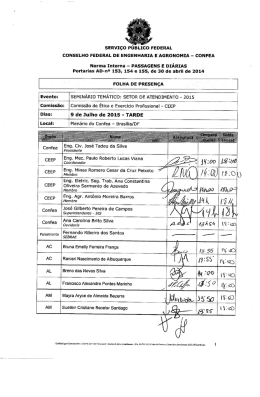 sERvIÇo PÚBLICO FEDERAL