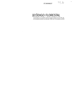 ~C&Oacute;DIGO FLORESTAL