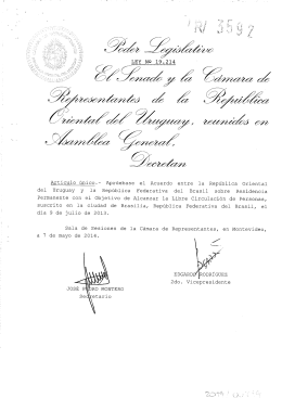 CPY Document - Presidencia de la República Oriental del Uruguay