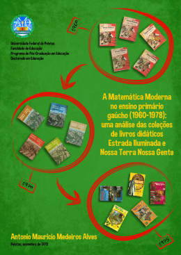 a matem&aacute;tica moderna no ensino prim&aacute;rio ga&uacute;cho