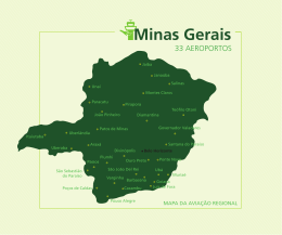 Clique aqui e conheça os aeroportos de Minas Gerais incluídos no