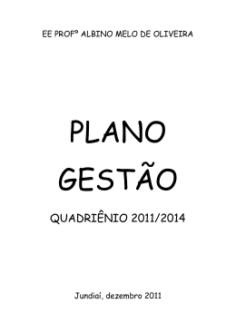 QUADRI&Ecirc;NIO 2011/2014 - Diretoria de Ensino