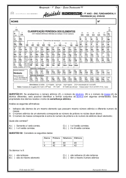 Recupera&ccedil;&atilde;o - 1&ordf; Etapa &ndash; Ensino Fundamental II
