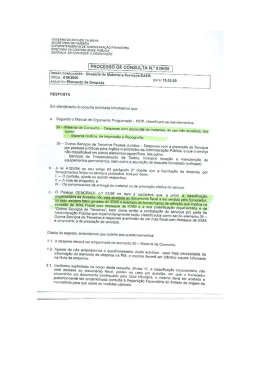 Parecer DICOP 1/95 Pergunta e resposta da SAEB