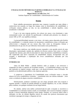 1 UTILIZA&Ccedil;&Atilde;O DO M&Eacute;TODO DAS PARTIDAS DOBRADAS