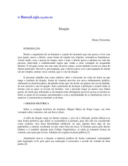 Doa&ccedil;&atilde;o - BuscaLegis