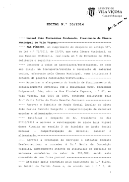 Edital n.º 55/2014
