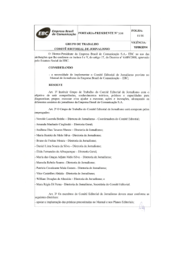 GRUPO DE TRABALHO VIGENCIA: