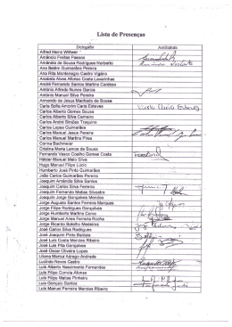 Caderno eleitoral e indica&ccedil;&atilde;o dos delegados votantes
