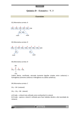 Química D – Extensivo – V. 3