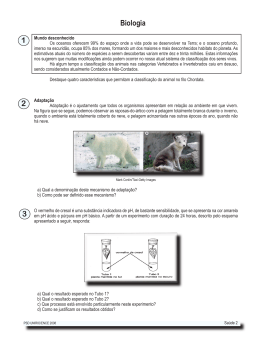 2 3 1 Biologia - Colégio pH e Curso pH