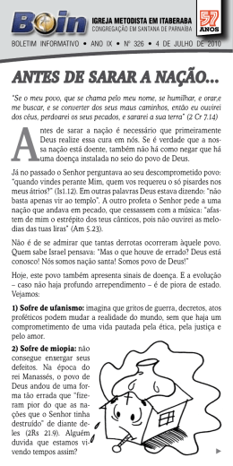 Dia 4 - Igreja Metodista em Itaberaba