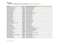 Identifica&ccedil;&atilde;o de t&eacute;cnicos respons&aacute;veis (artigo 3&ordm; da Portaria 773