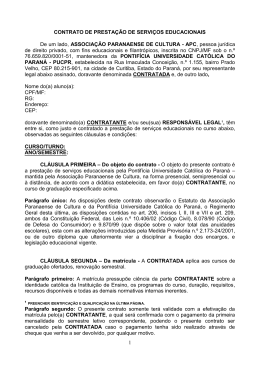 Gradua&ccedil;&atilde;o