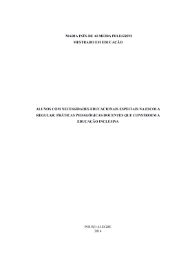 alunos com necessidades educacionais especiais na