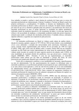 1 Mestrados Profissionais em Administra&ccedil;&atilde;o, Contabilidade
