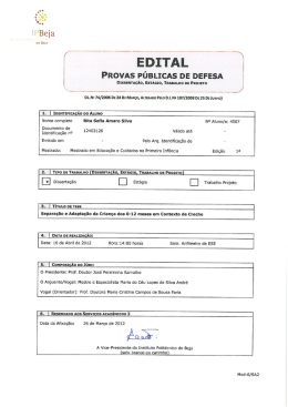 EDITAL - Instituto Polit&eacute;cnico de Beja