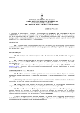 Programa de Pós-Graduação em Agronomia