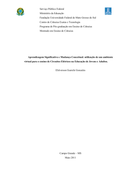 21. Aprendizagem Significativa e Mudan&ccedil;a Conceitual