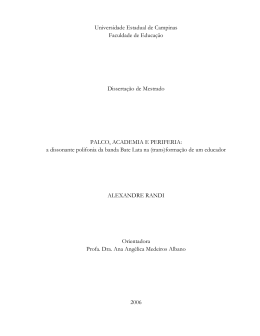 Randi A_Palco Academia e Periferia