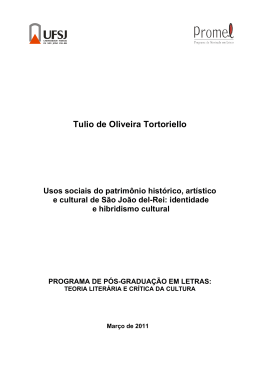usos sociais do patrim&ocirc;nio hist&oacute;rico, art&iacute;stico e cultural de