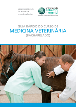 guia r&aacute;pido - medicina veterin&aacute;ria