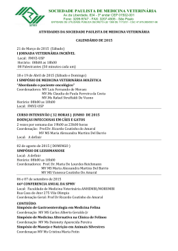 SOCIEDADE PAULISTA DE MEDICINA VETERINÁRIA