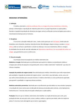 Pr&eacute;-Vestibular Social MEDICINA VETERIN&Aacute;RIA