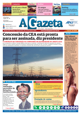 28/06/15 - Jornal A Gazeta