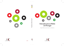 Educa&ccedil;&atilde;o para os Media em Portugal